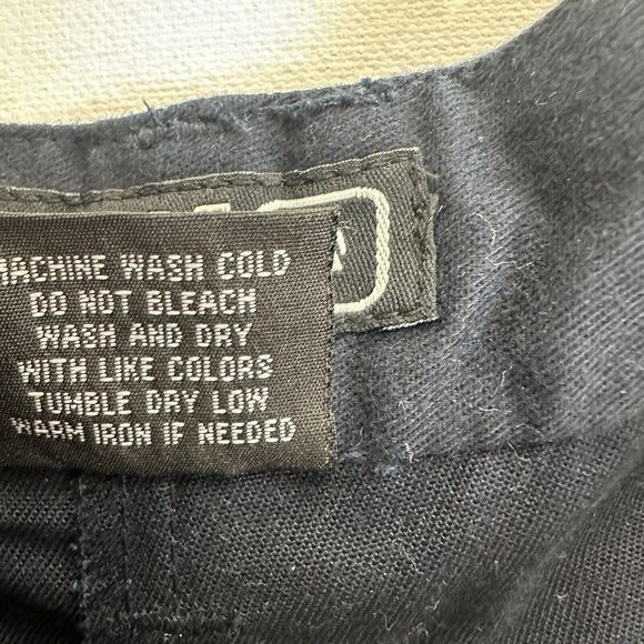 vintage suburban girl blue Canvas shorts Size 9 - Picture 5 of 6